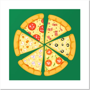 Pizza Posters and Art